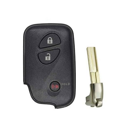 Keyless Factory KeylessFactory: Lexus Smart Key SHELL 3-Button w/80K Blade SKS-LEX-005